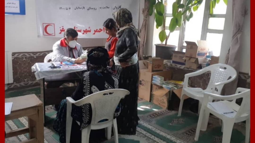 اعزام کاروان سلامت به روستای پارسانیان جهت ارائه خدمات پزشکی و بهداشتی